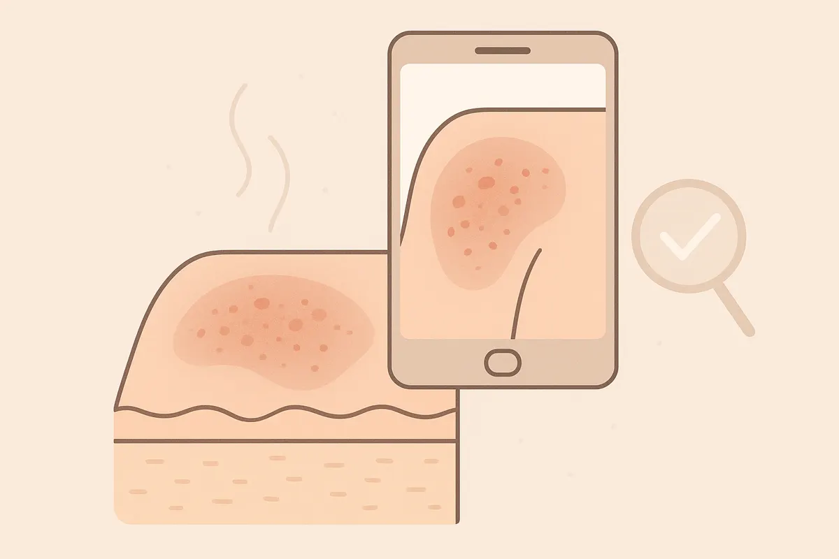 Sweat Rash & Chafing - what it looks like, why it happens
