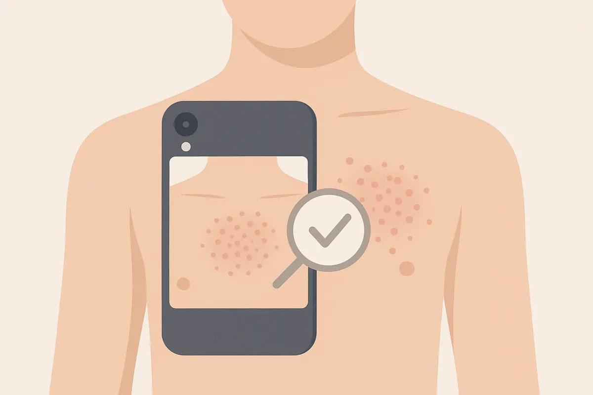 Rash on the Chest - Common Causes, Appearance, and When to
